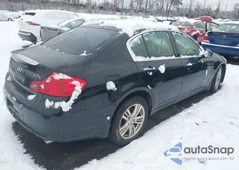 2010 Infiniti G37X z USA, uszkodzony, nr VIN JN1CV6AR9AM251028